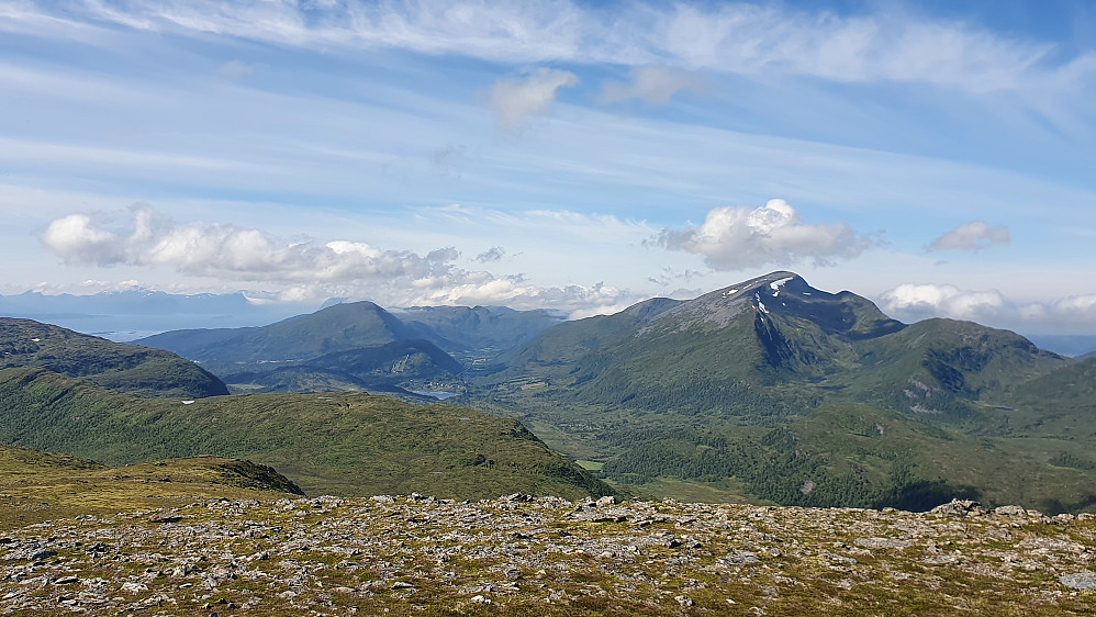 Vestover mot Tusten og Urfjellet 