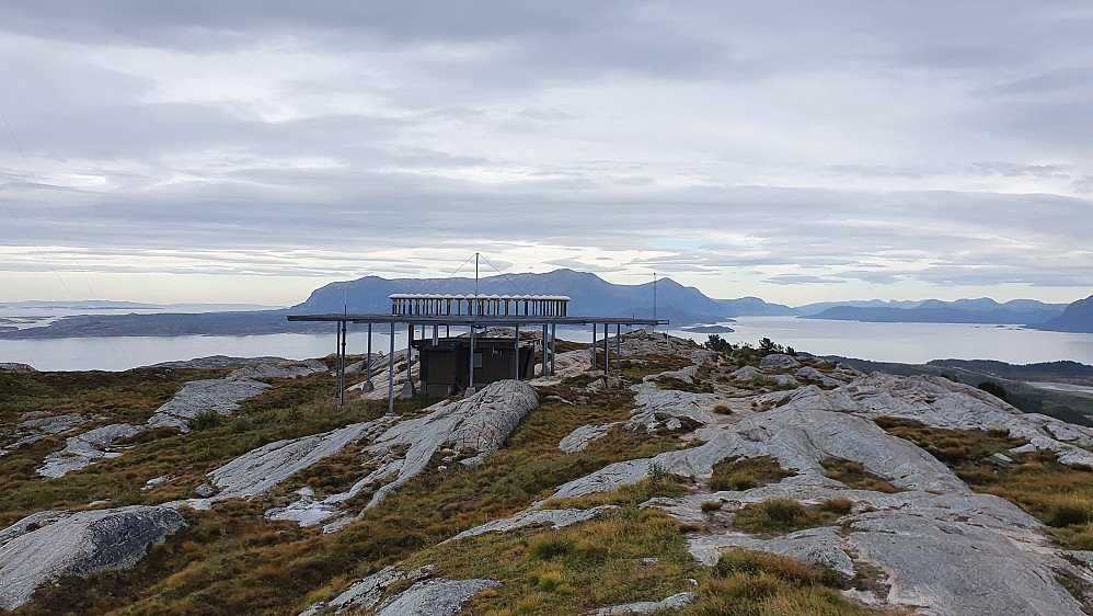 Kjapp tur til Kvernberget. 1,7 km og 22 minutter t/r.