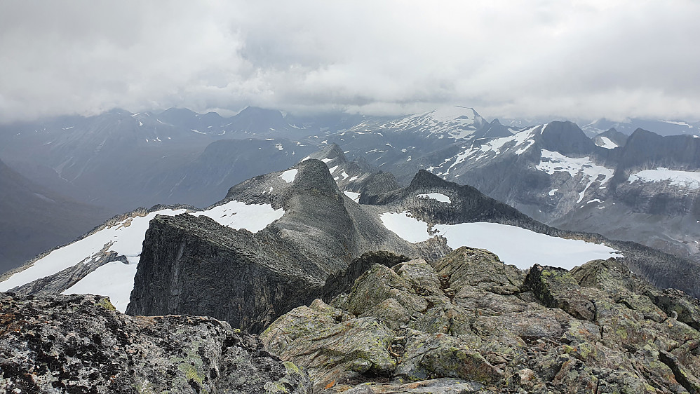 Tilbakeblikk fra Ryssdalsnebba