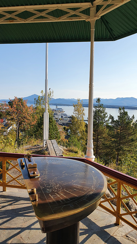 Sikteskiven på Rekneshaugen