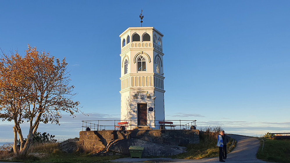 Tårnet på Varden i Kristiansund - høyest på Kirklandet