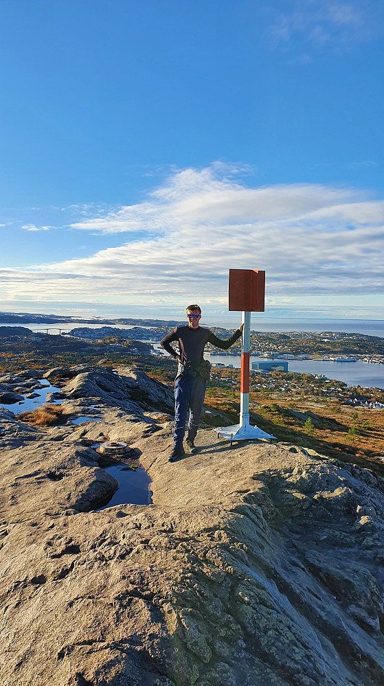 Neste topp ble Kvernberget - høyeste på Nordlandet (før 2008 kommunetopp i Kristiansund)