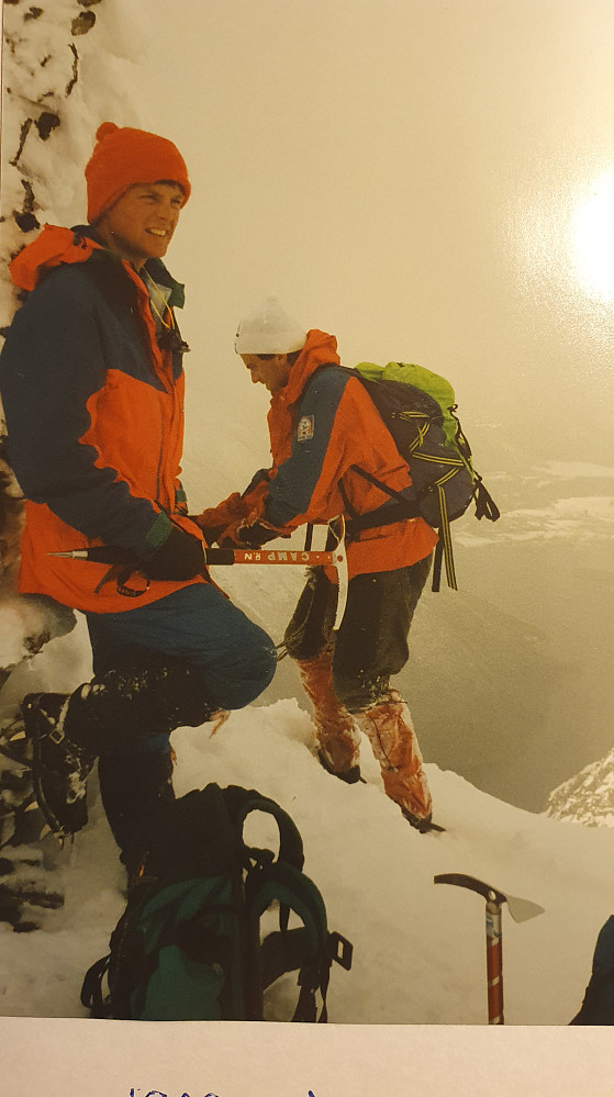 Robert og Jan Håvard på toppen