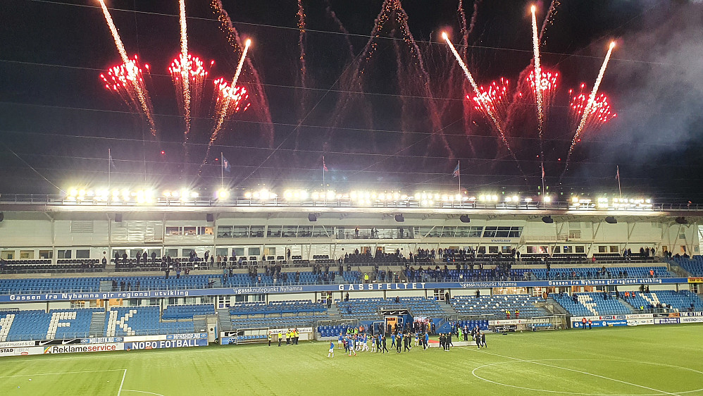 5-0, og fin avslutning av årets sesong :-) Sølv, og fortsatt med i Europa! 