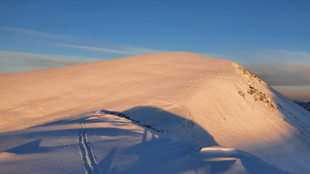 Kvannfjellet sett fra Søre Kvannfjellet