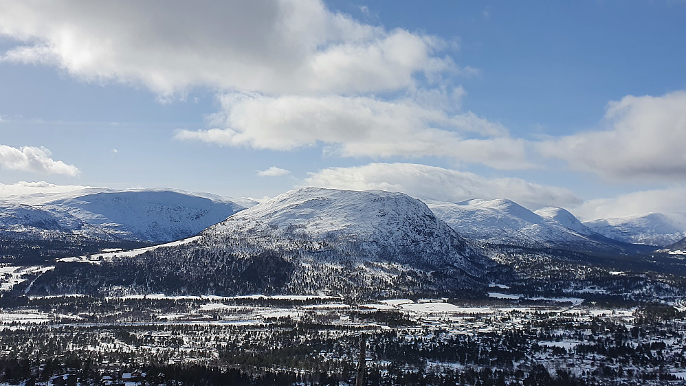 Rånåkollen sett fra Nedre Liarberget 