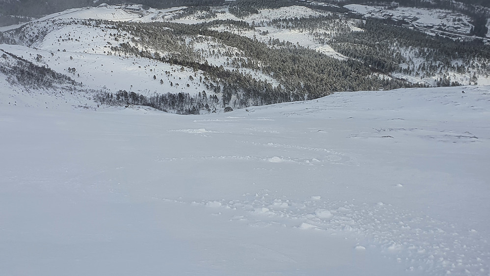 Neste nedkjøring i Østfjella. Fantastisk bra :-)