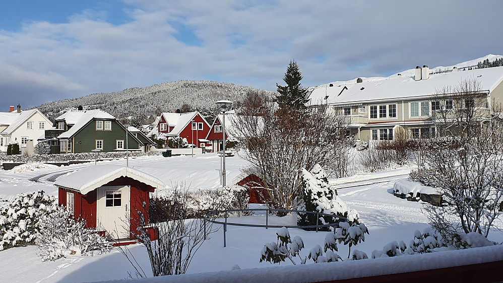 Vinterlig i Molde nå 