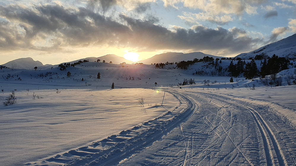 Dagens solnedgang 