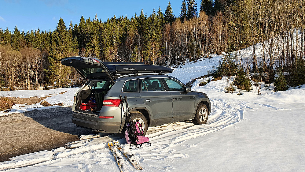 Ski in, ski out ved Fylkesvegen