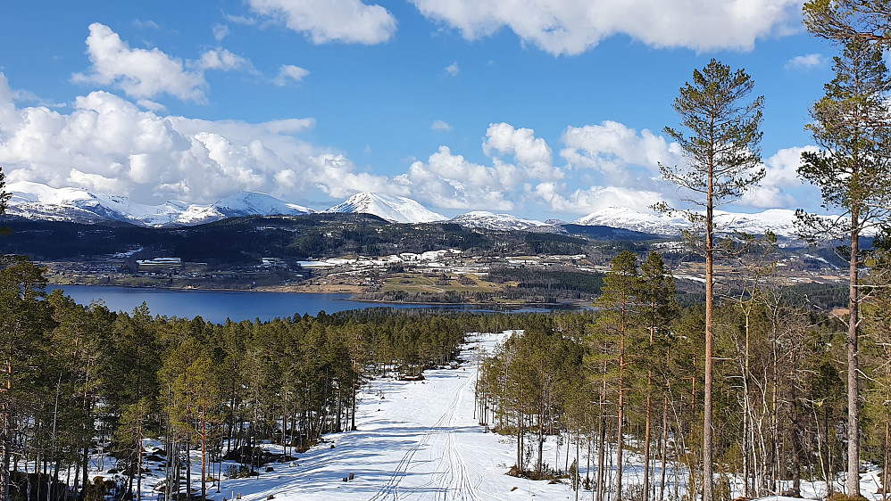 Følger denne traseen helt opp til vannverket.