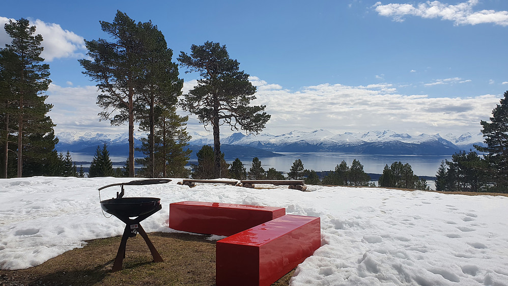 Fint på Storlihytta i dag 