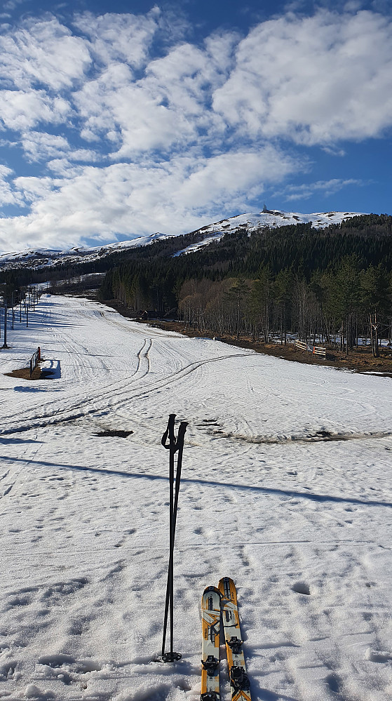 Bra med snø fra start fortsatt på Tusten 