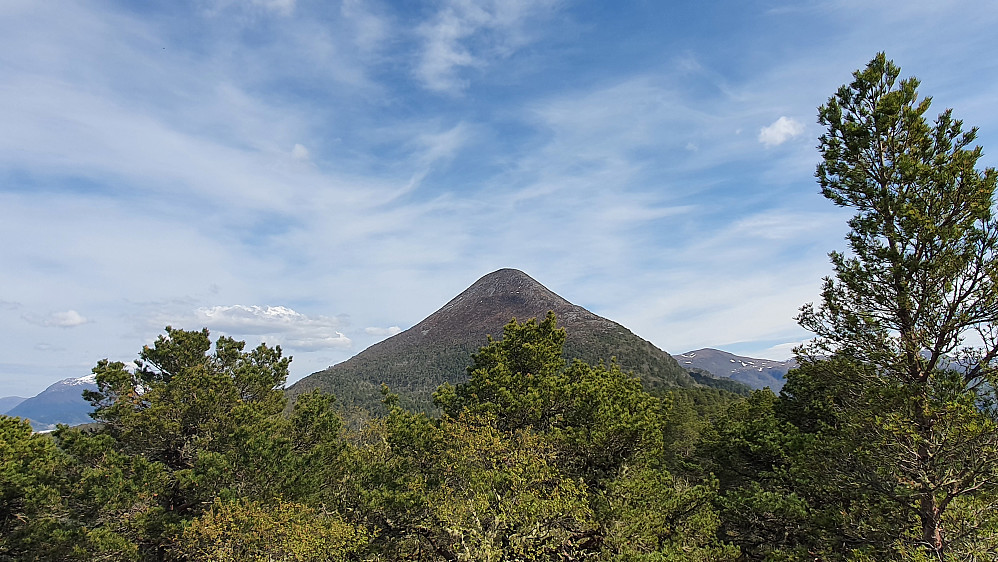 Jendemsfjellet sett fra Nosa