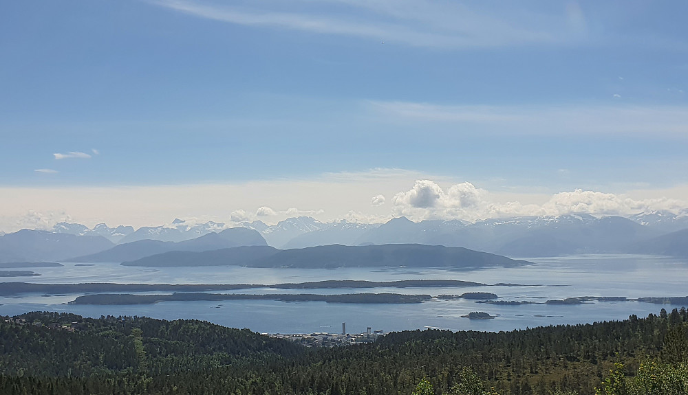 Dagens utsikt fra Skihytta