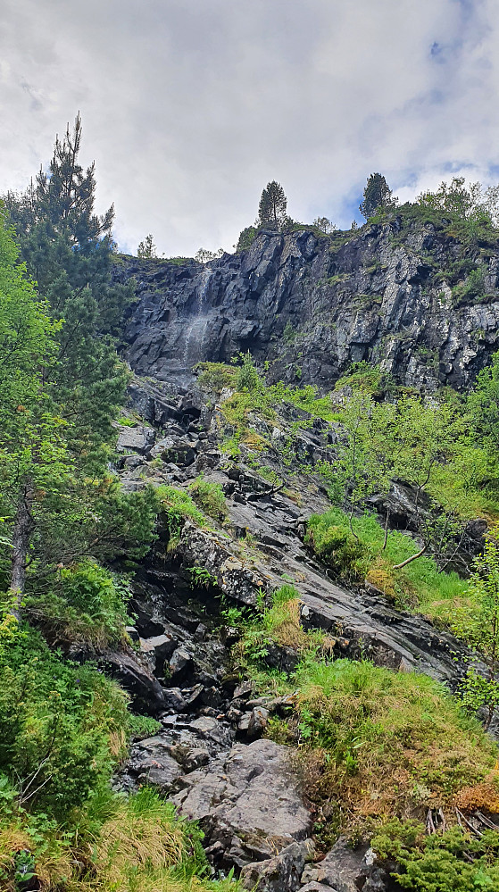 Lite vann i fossen