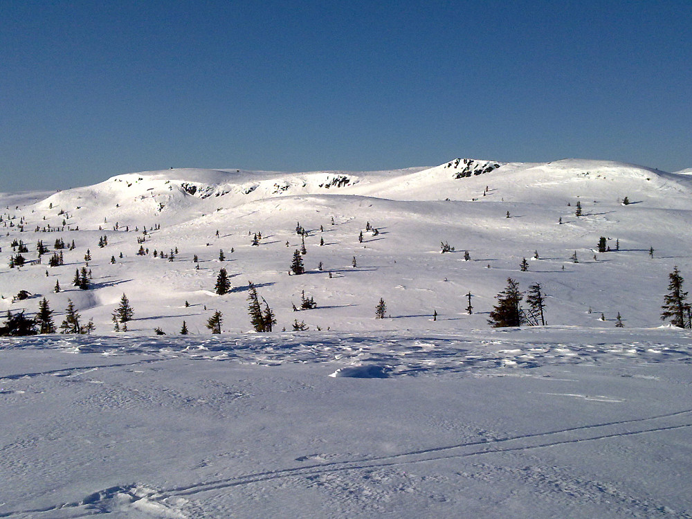 Prestkjerringa sett fra Flugstadfjellet
