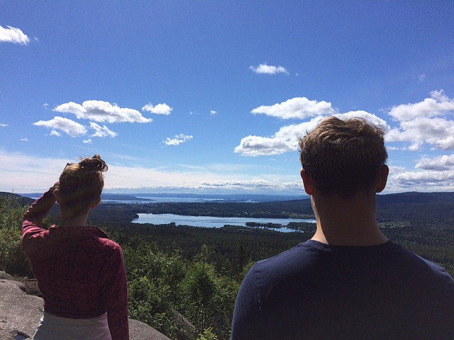 Barlindåsen utsiktspunkt.