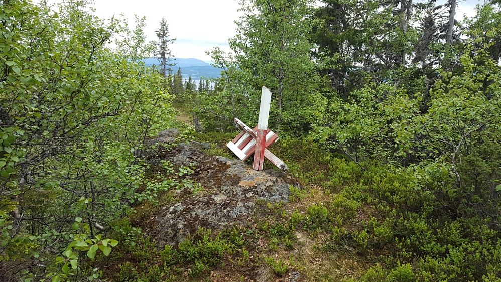 Dette er toppen av Vålåsen.