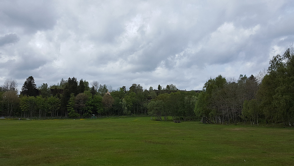 Sverresborg fra baksiden