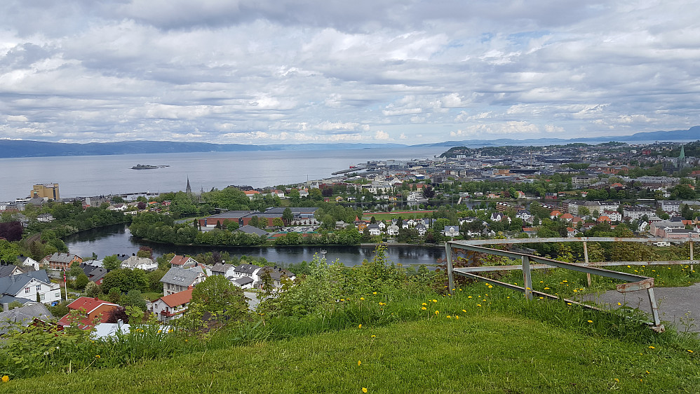 Utsikt over Trondheim.