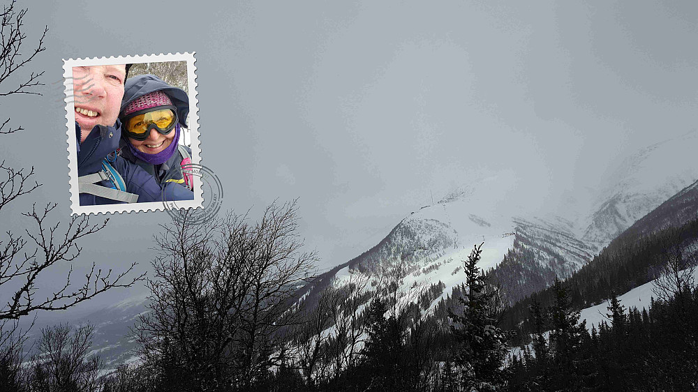 Det var "bustint" vær idag. Men med skibriller ble de lettere å se.