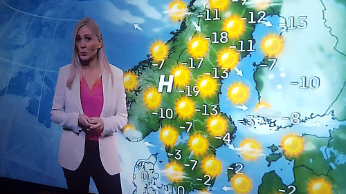 Det var meldt flott tur i påsken i Åre. Da dro vi sporenstreks, som det heter..