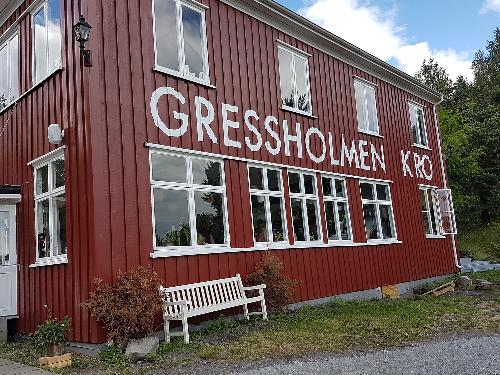 Gressholmen kro du... har de no' godt da?