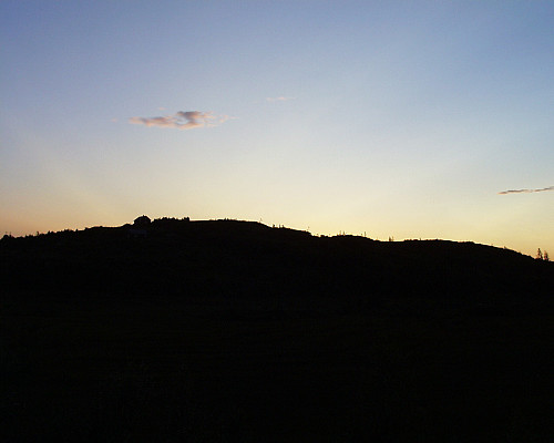 Nydelig solnedgang.