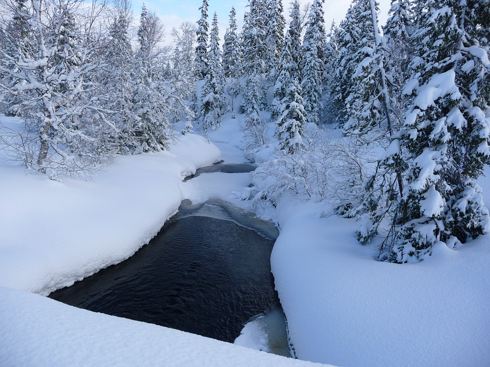 Vikaelva ut av Ramdalsvatnet
