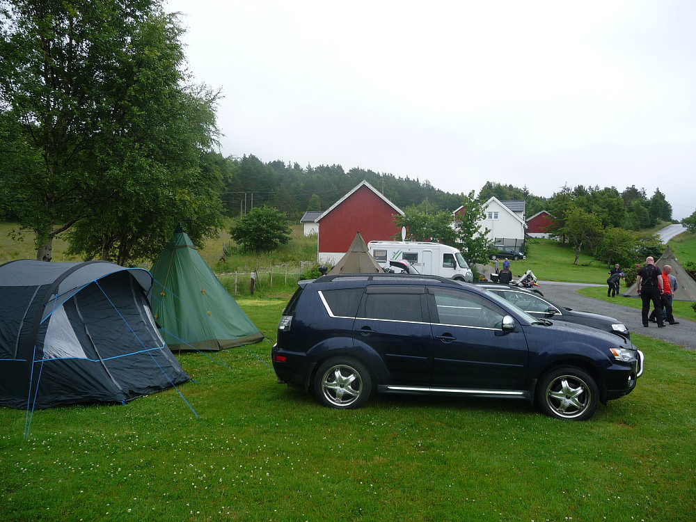 Utgangspunktet for turen var Nothaugen Camping