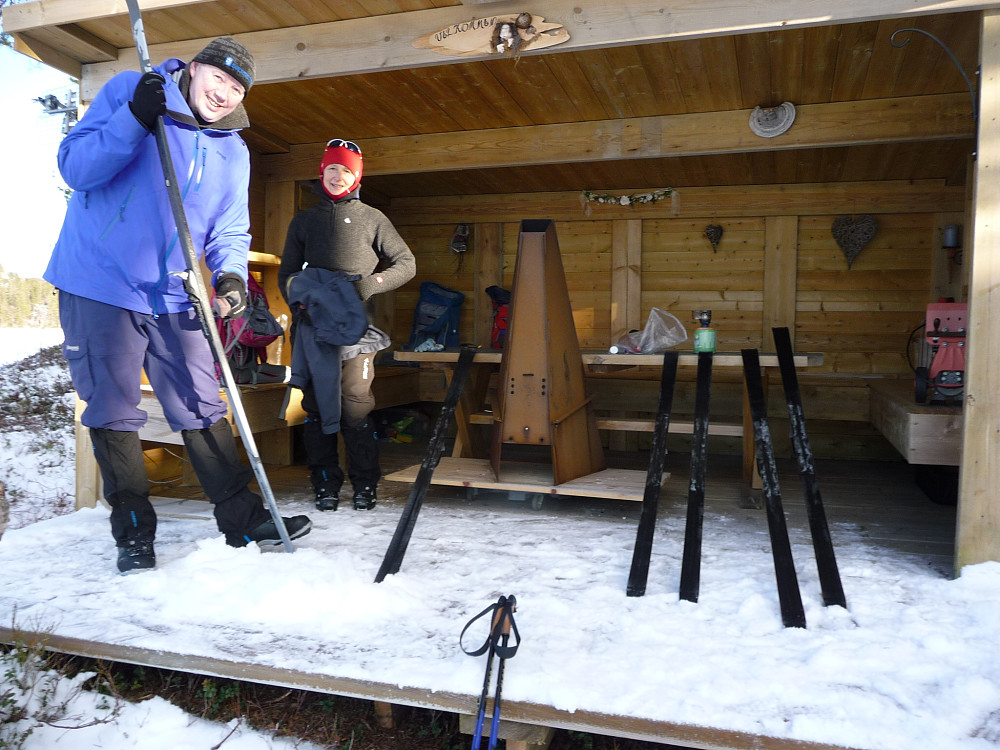 Smøring av ski. Sleit my smørning.