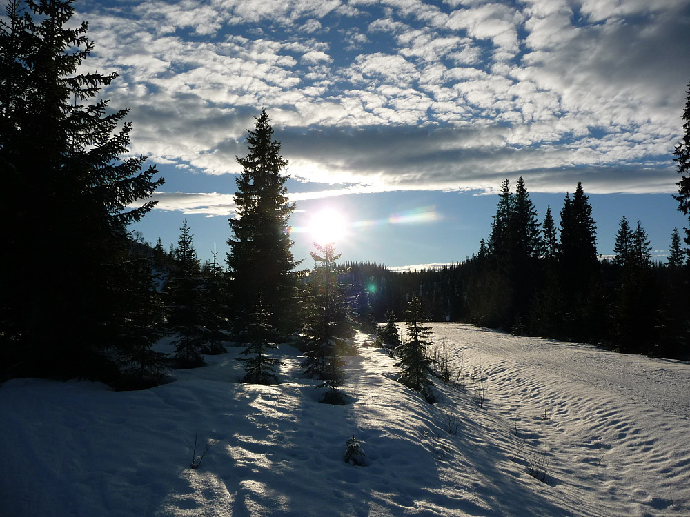 Sol ved Ramdalsvatnet