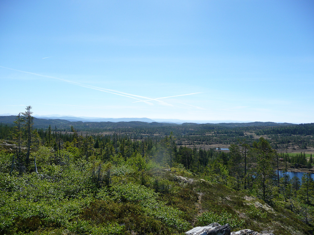 Utsikt fra Årliklumpen mot sør