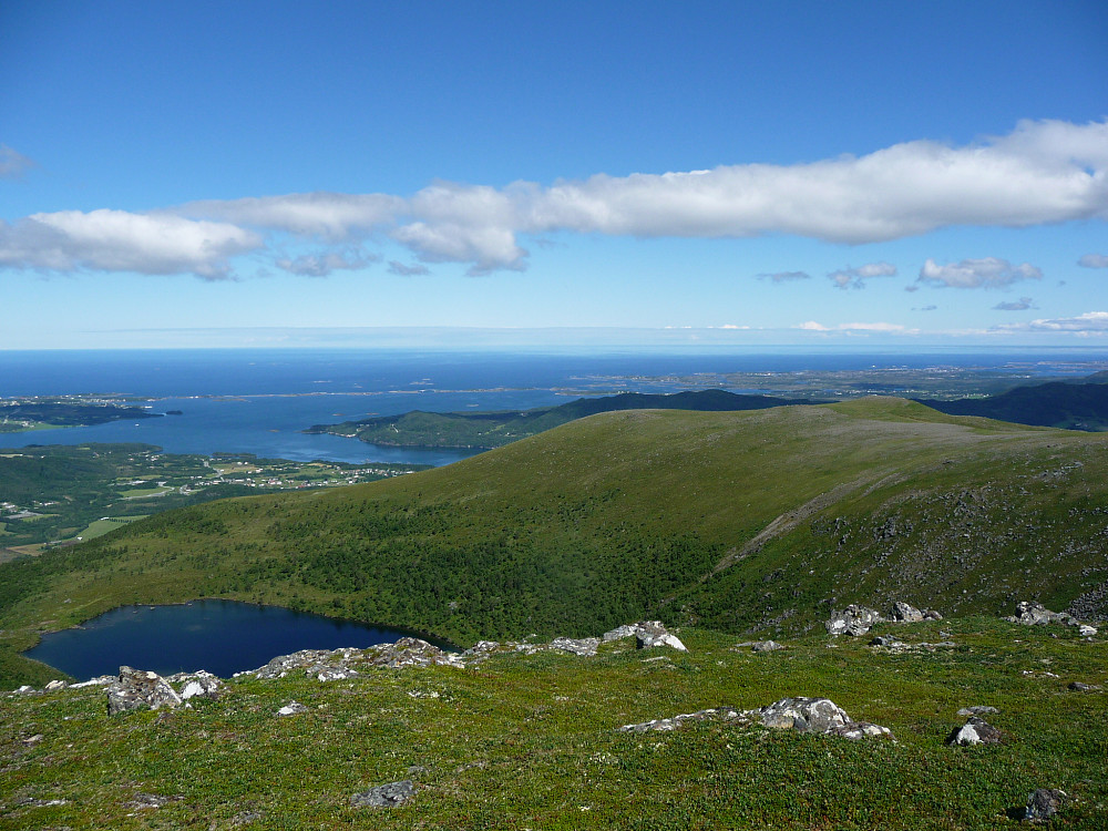 Utsikt mot havet og Atlanterhavsveien