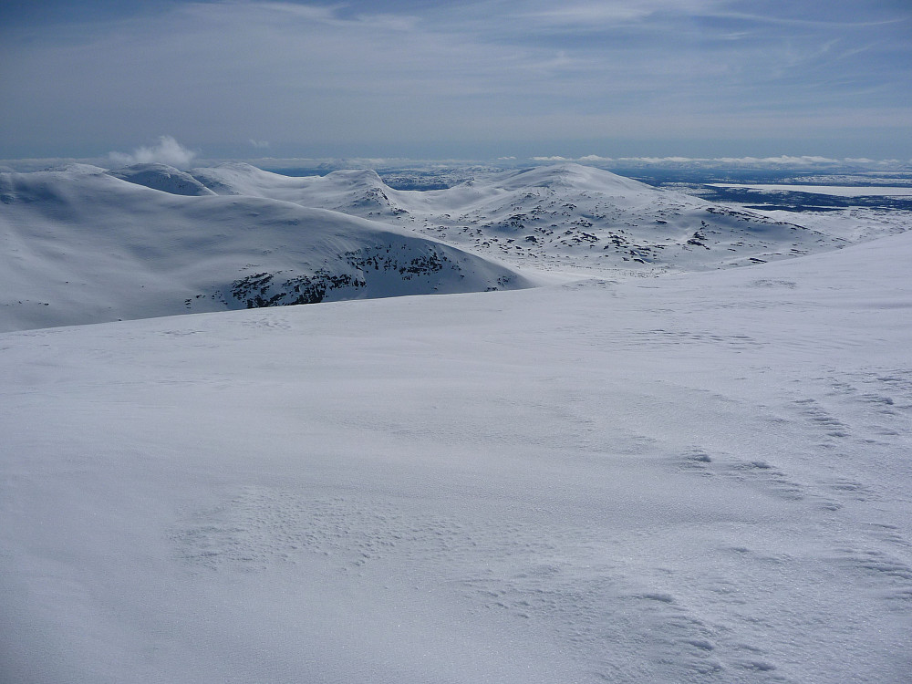 Svenske Skjækerfjell, ypperlig skiterreng