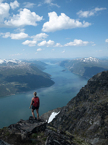 Utsikt mot Sunndalsfjorden