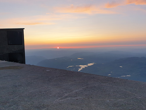 Ved masten, i solnedgang