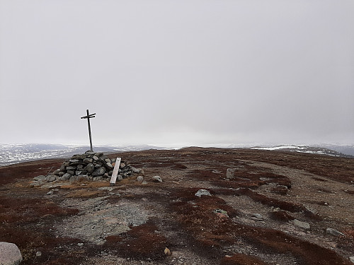 Toppen av Skåkåsfjellet