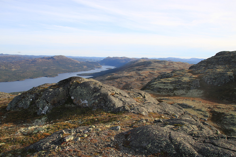 Utsikt over Tunhovdsfjorden