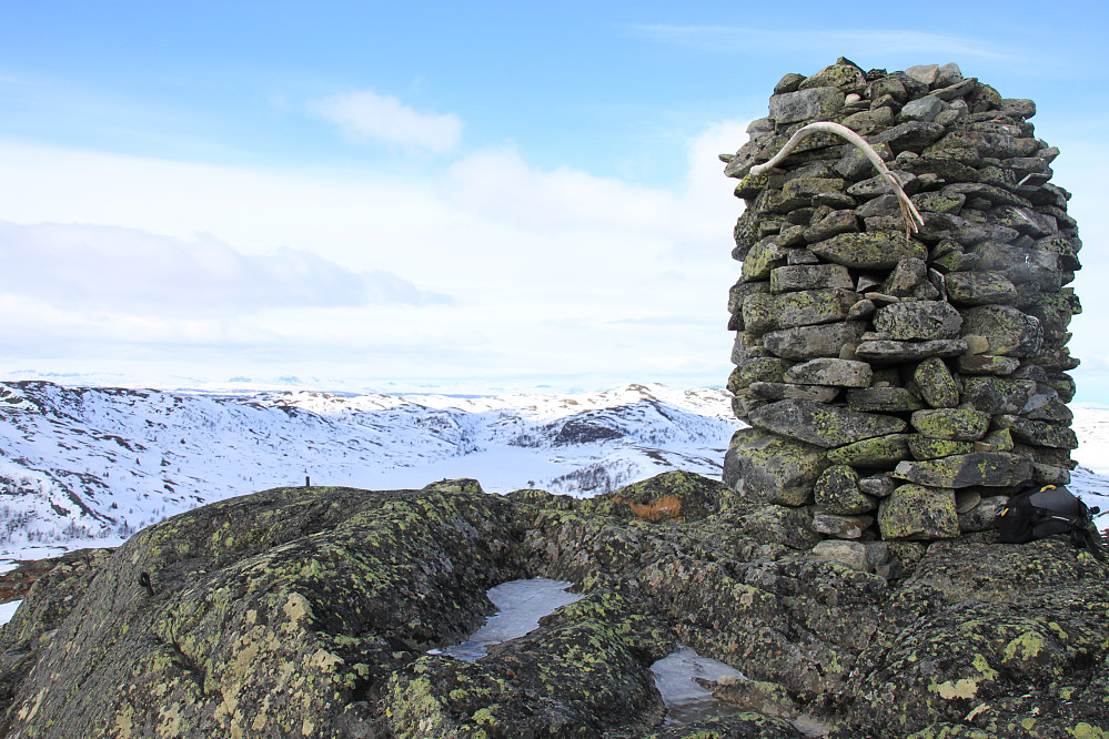 Toppvarden med reinsdyrhorn