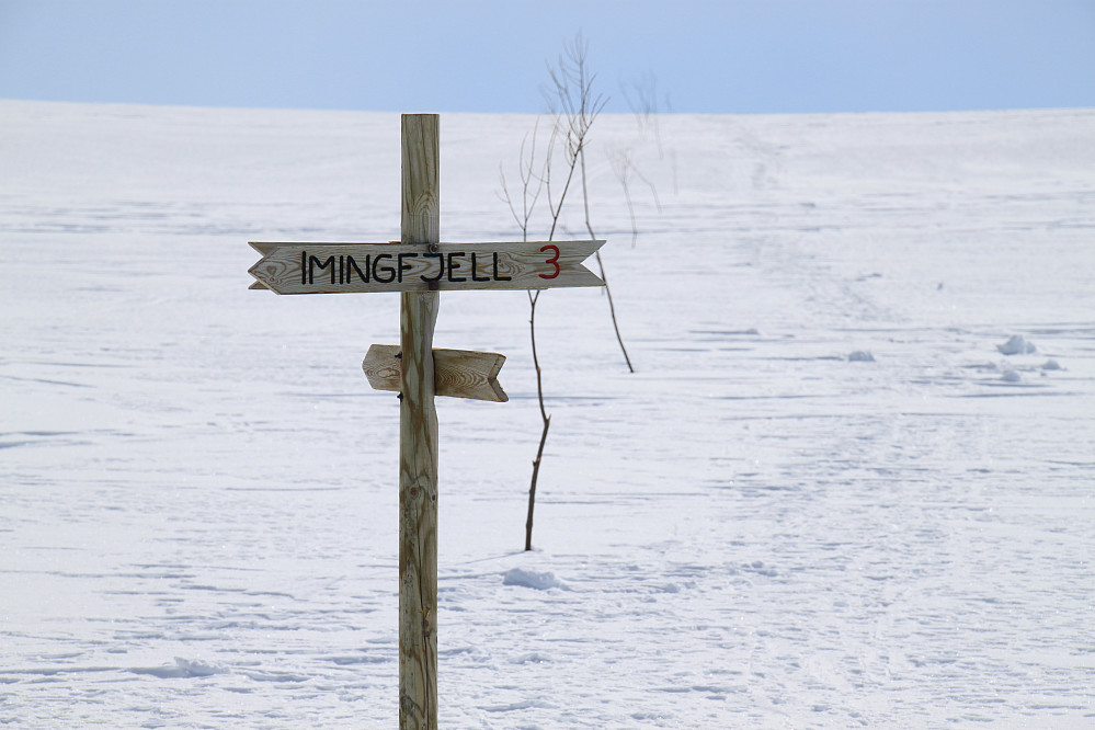 Løype til Imingfjell