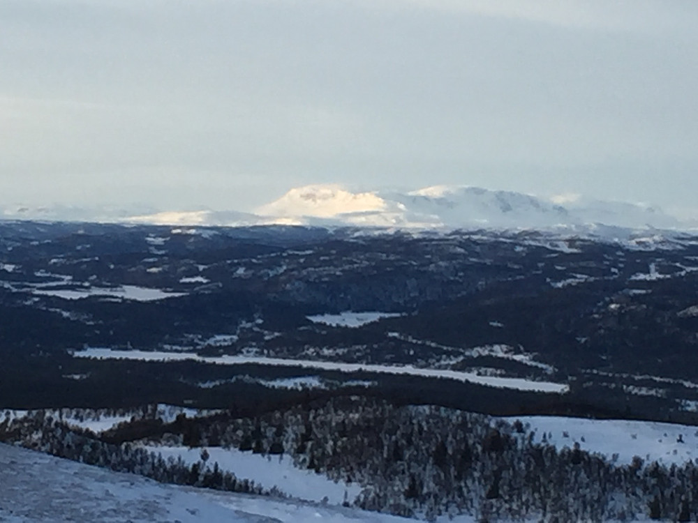 Hallingskarvet i vest