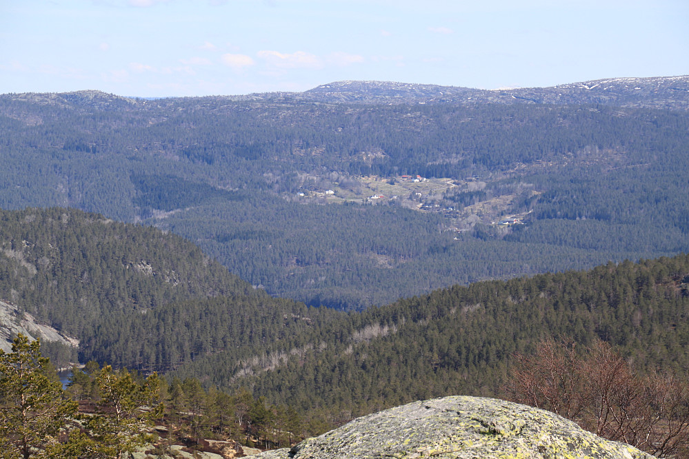 Utsikt fra Ørnemyrfjellet