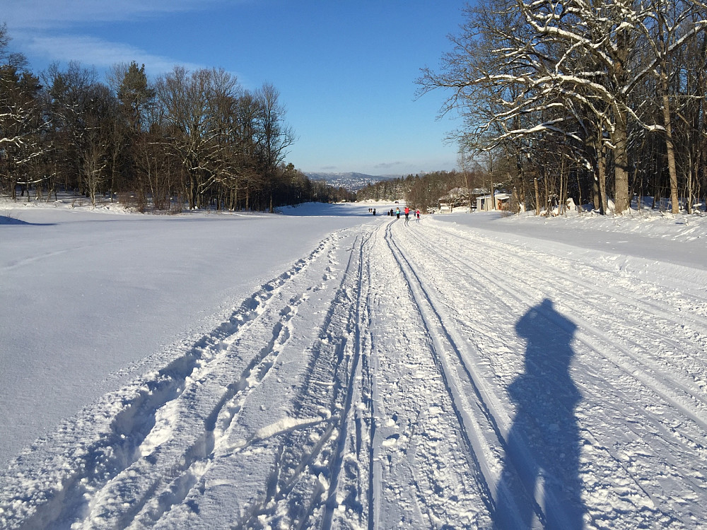 Nesten i mål ved bergerudbanen