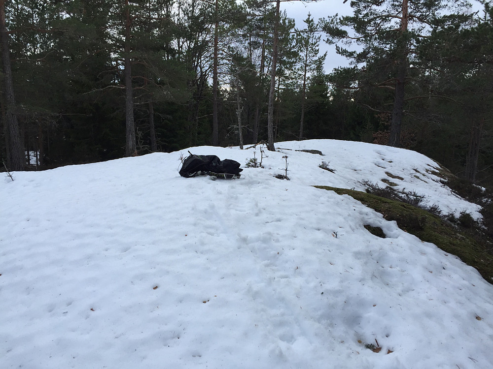 Trigpunkt Tolvbjørnrudåsen 168 m