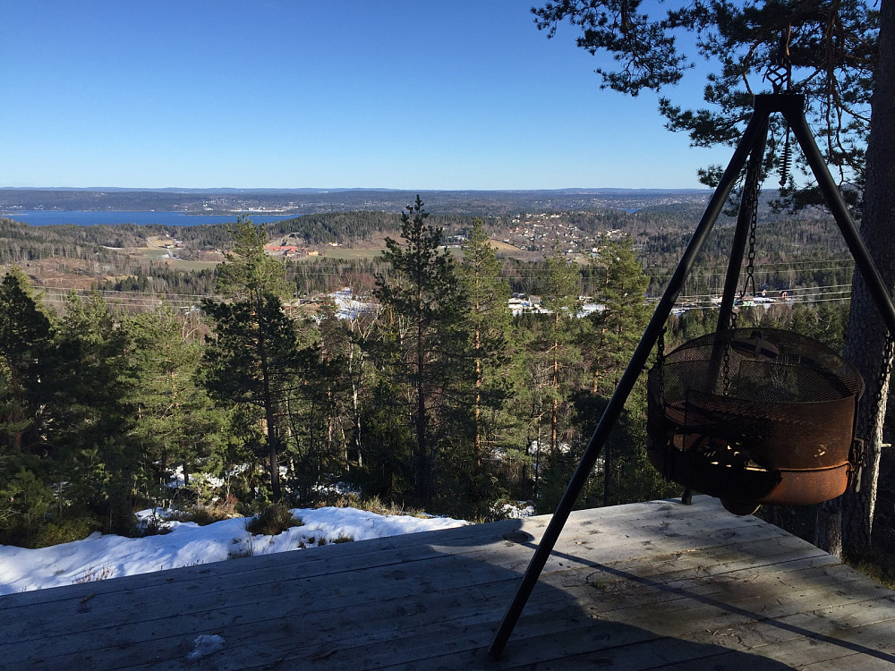 Utsikt fra gapahuken