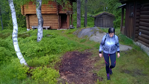 Hyttetunet sør i åsen