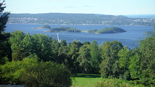 Fjorden sett fra Ekebergåsen