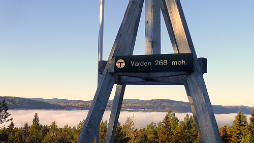 Tåke over Drammen